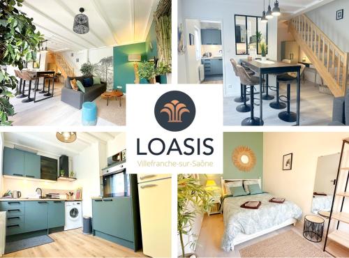 Loasis T4 Duplex Calme Hypercentre Proche Rue Nat in Villefranche-Sur-Saone, France
