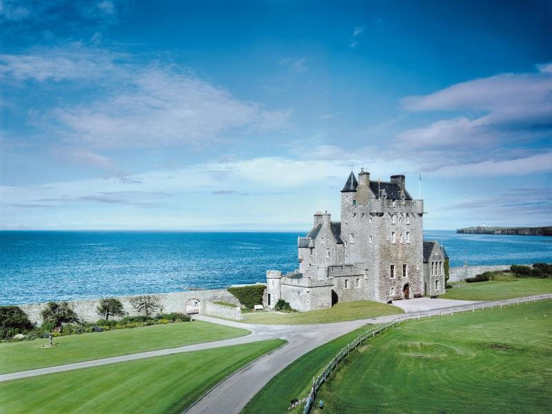 Ackergill Tower in Wick, United Kingdom