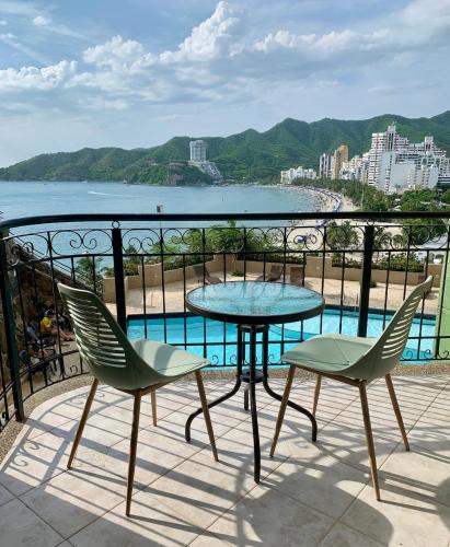 Espectacular vista a la playa el Rodadero — 4-Star Luxury Hotel in Santa Marta, Colombia
