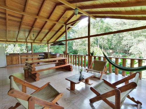 La Chonta - carbon neutral hotel in Unknown City