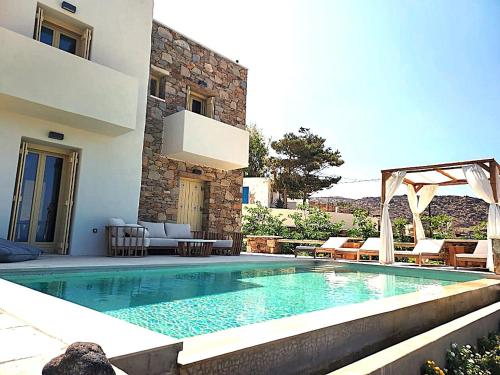 Agiannirema Ios Houses in Unknown City, Greece