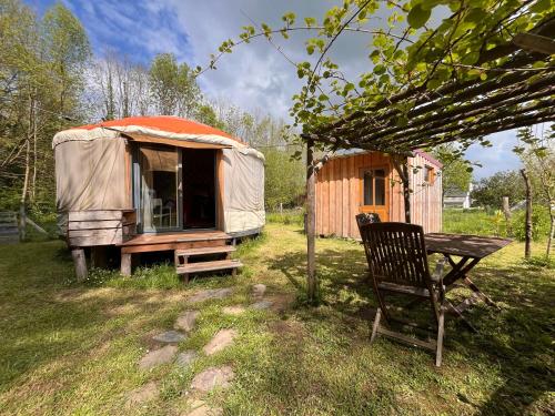 Ma Yourte au fond du jardin pet-friendly hotel La Barthe-De-Neste