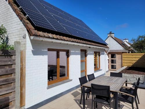 Vissershuisje 45 in Koksijde, Belgium