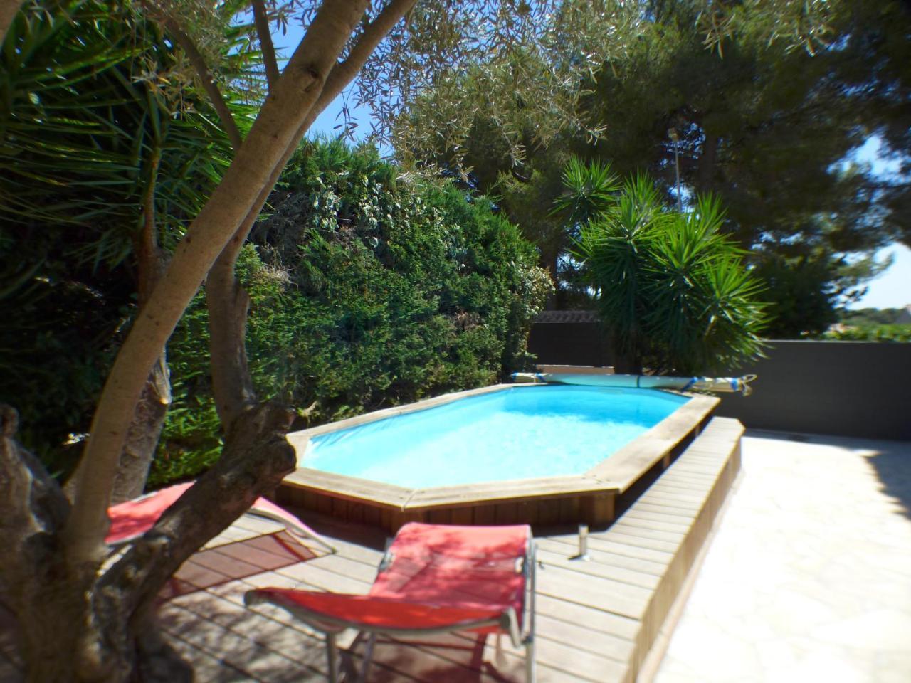 Piscine Chauffee Climatisation Wifi — Ollioules