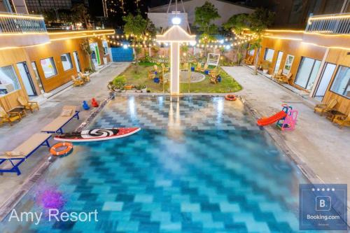 Amy Resort Pool Party Đi Bộ Ra Biển Thích Hợp Tổ Chức Tiệc Team Building in Vung Tau, Vietnam
