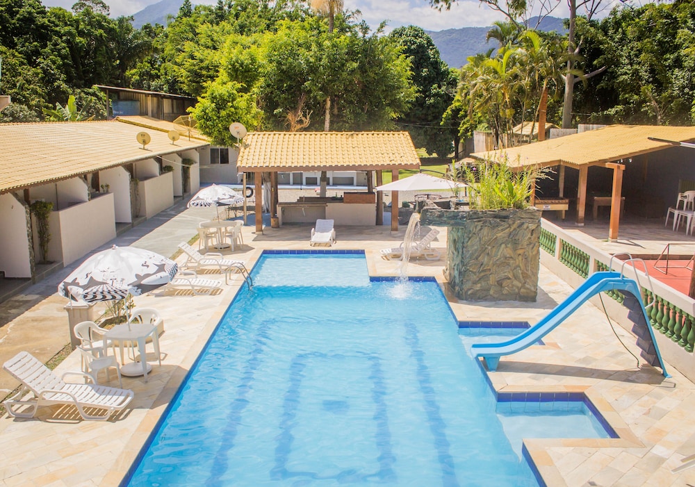 Pousada Recanto Garca Vermelha Peruibe Guarau in Peruibe, Brasil