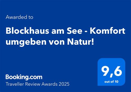 Blockhaus am See Komfort umgeben von Natur in Unknown City, Sweden