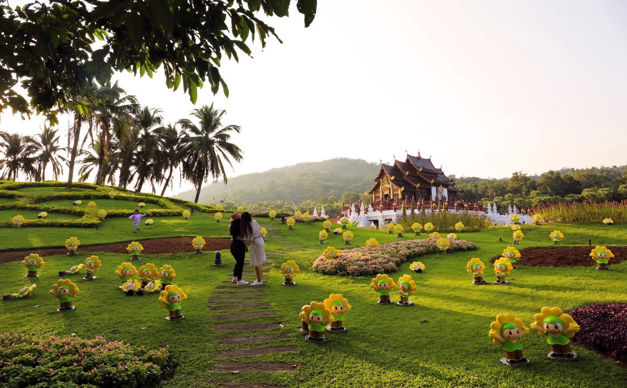 Rajapruek Place in Hang Dong, Thailand
