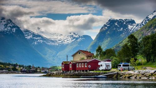 Nesset Fjordcamping in Stryn, Norway