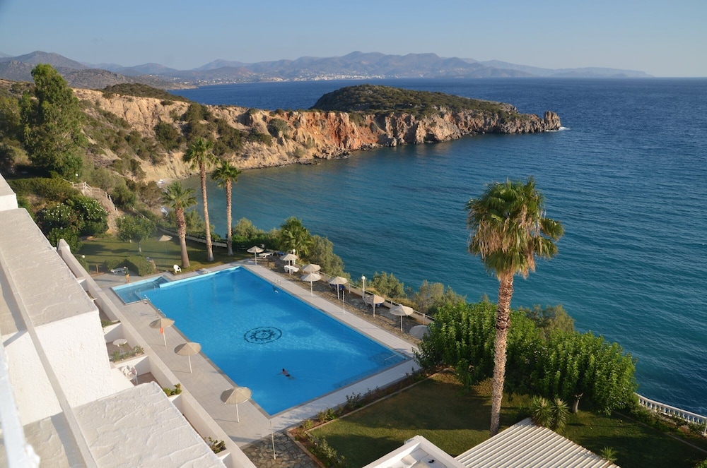 Istron Bay in Agios Nikolaos, Greece