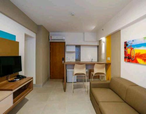 Olímpia Park Resort frente Thermas Laranjais apt 5 p in Olimpia, Brasil