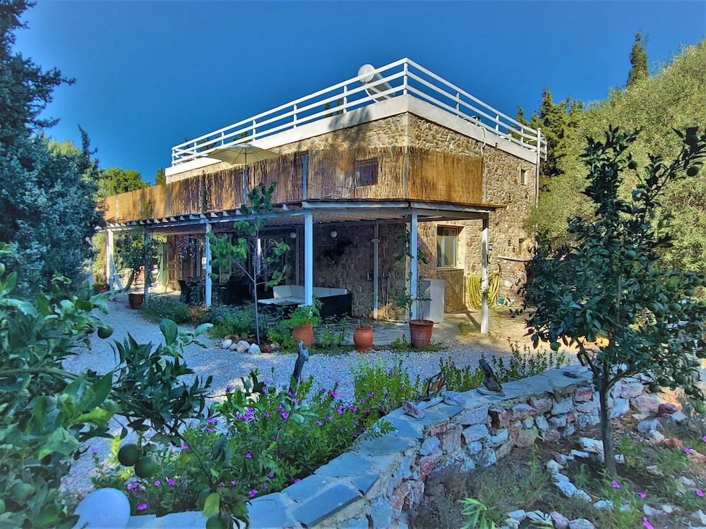Eco Secluded Hand Built Stone House in an Oasis — 4-Star Luxury Hotel in Kos, Greece