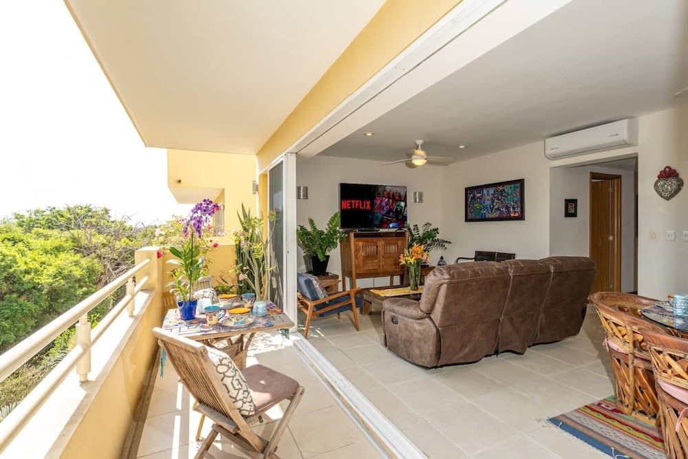 6 Person Occupancy 1 Block to Beach Views from Terrace — 4-Star Luxury Hotel in Nuevo Vallarta, Mexico