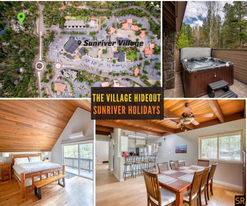 Welcome to The Village Hideout Steps to the Village Resort Golf SHARC AC Hot tub Grill and Bikes in Sunriver, United States