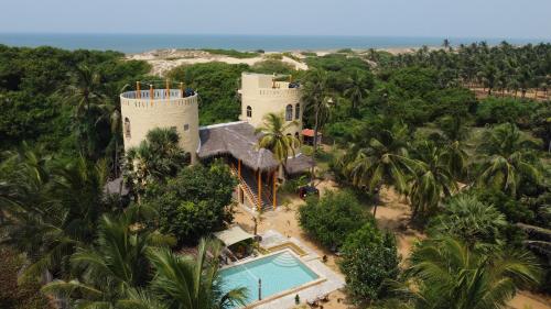 Dune Towers in Unknown City, Sri Lanka
