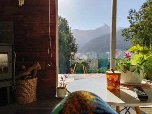 Acogedora cabaña en el bosque acceso vehiculos 4×4 in Unknown City, Chile