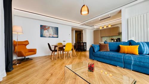 Premium Urban Stay Light Filled 1BR with Balcony — 4-Star Luxury Hotel in Bucharest, Romania