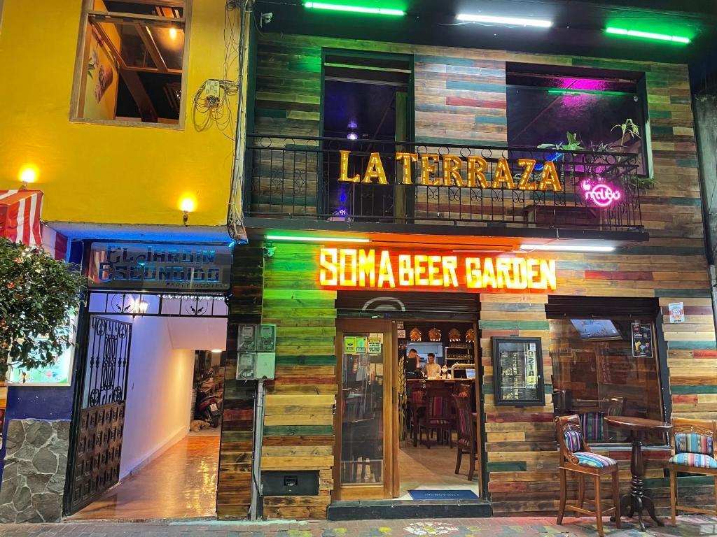 El Jardín Escondido by Soma in Banos, Ecuador