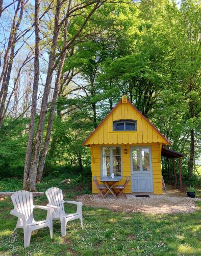 Tinyhouse La Jonquille - carbon neutral hotel in Unknown City