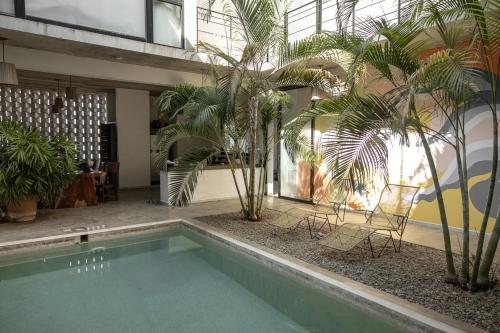 Casa Diego Unique Ecological Minimalist House & Inside Pool — 4-Star Luxury Hotel in Brisas De Zicatela, Mexico