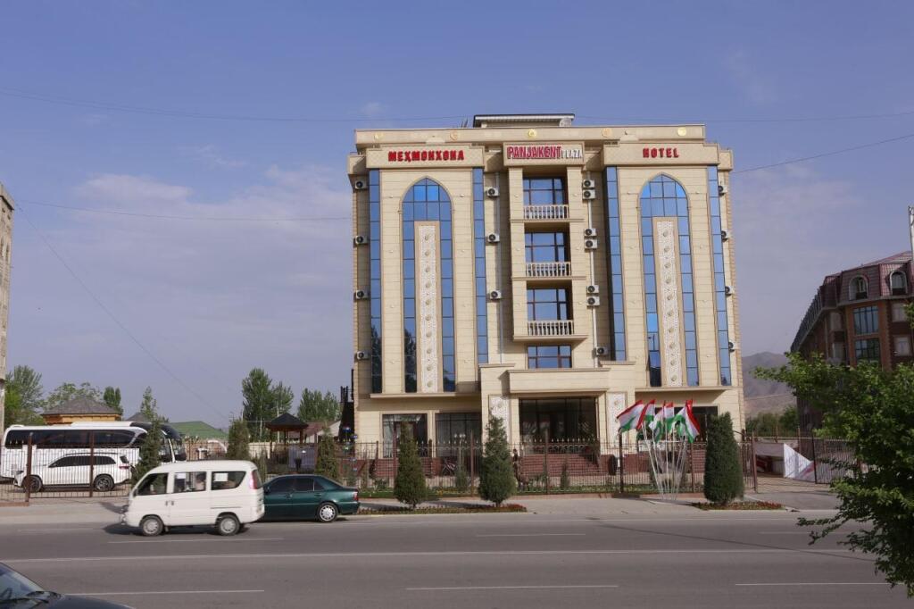 Panjakent Plaza in Panjakent, Tajikistan