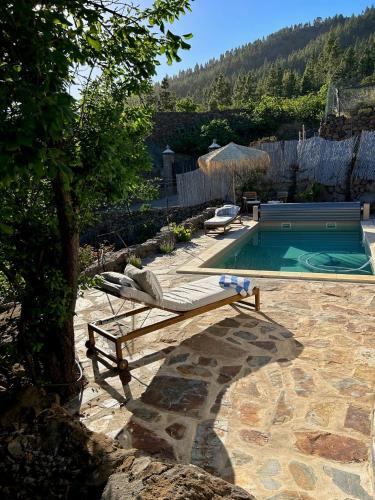 Rosas Marchenhafte Finca Mit Pool in Granadilla De Abona, Spain