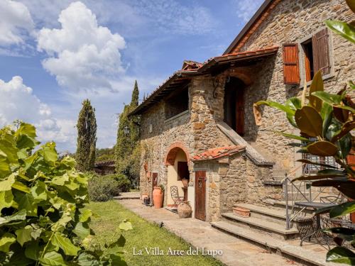 Ferienwohnung Fortuna del Lupo mit Pool und Aussicht — 4-Star Luxury Hotel in Subbiano, Italy