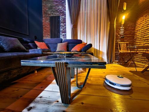 Top Floor Apartment Balcony in sololaki Room 25