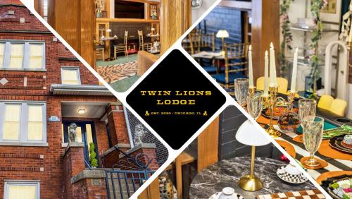 The Twin Lions: Bespoke Travel Lodge w Speakeasy — 4-Star Luxury Hotel in Chicago, United States