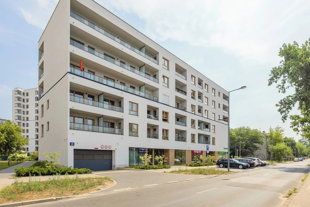 Metro Targówek One Bedroom Apartment for 4 with Furnished Balcony by Noclegi Renters — 4-Star Luxury Hotel in Warsaw, Poland