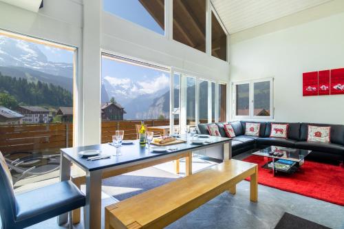 Chalet Hannegg Penthouse — 5-Star Luxury Hotel in Lauterbrunnen, Switzerland