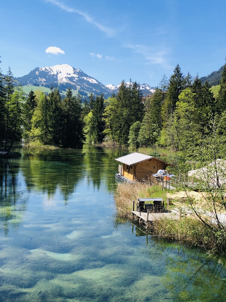 Forellensee Gstaad Zweisimmen in Zweisimmen, Switzerland