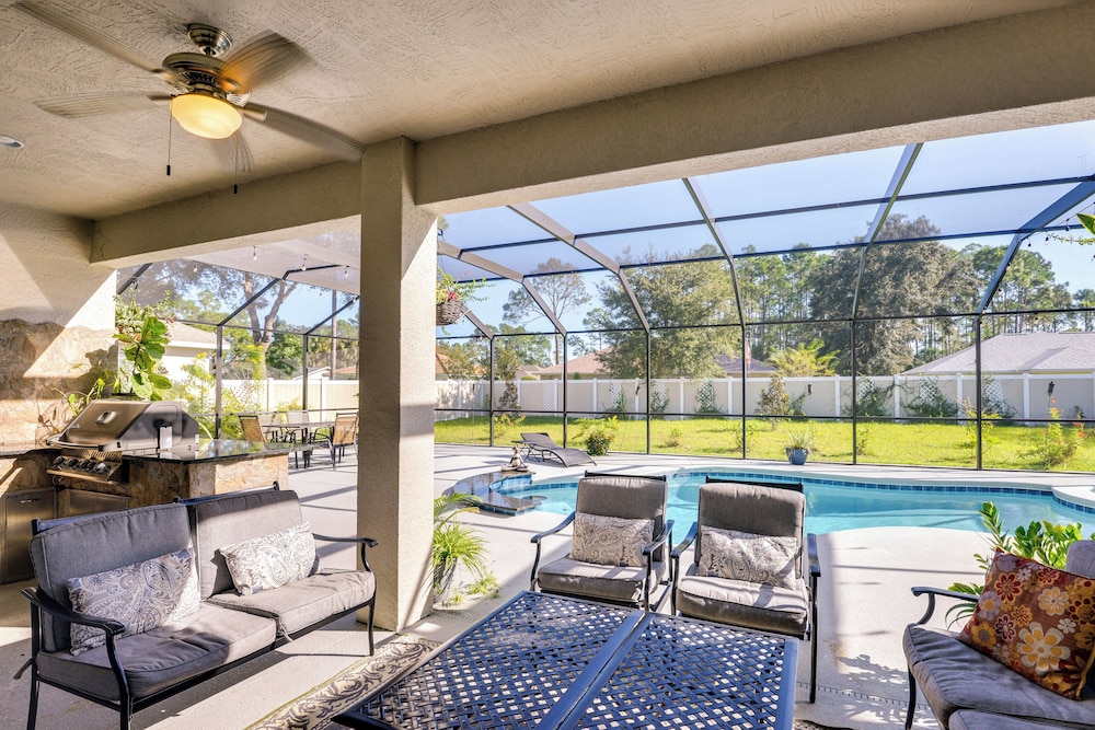 Palm Coast Paradise: Pool Spa & Outdoor Kitchen - photo 23