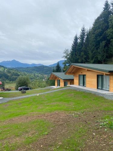 Cabanele Olena - carbon neutral hotel in Borsa
