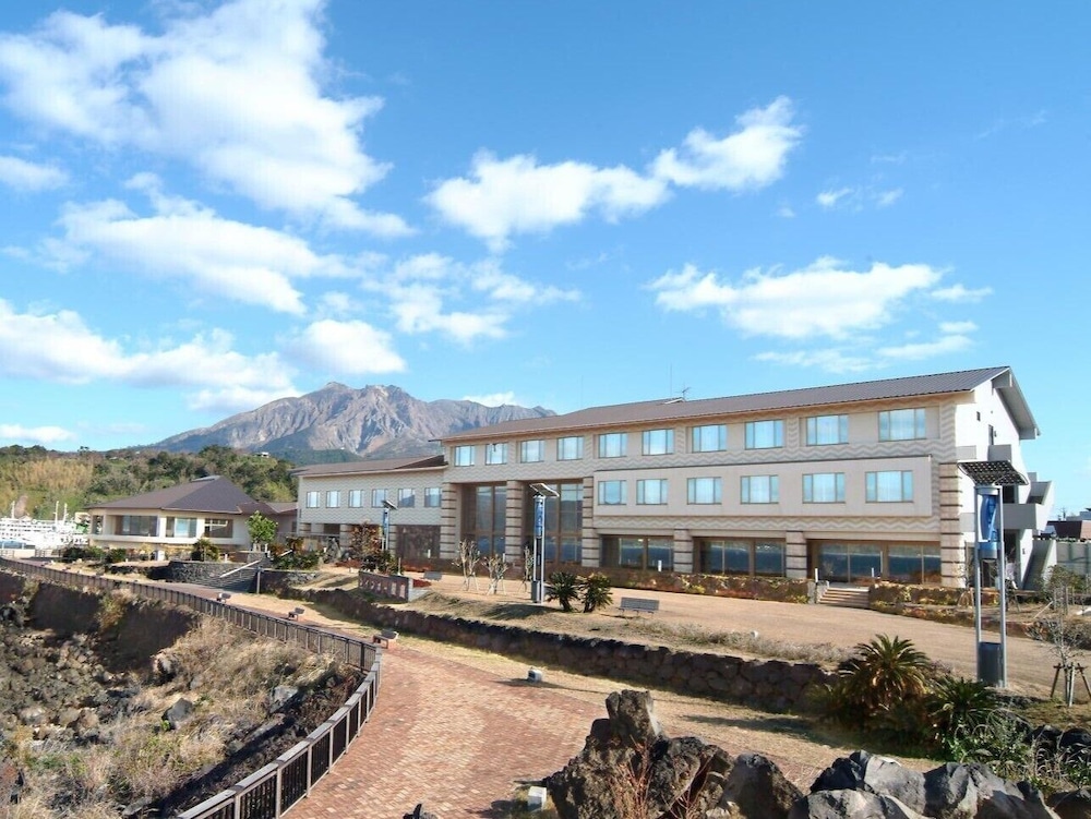Kokuminshukusha Rainbow Sakurajima in Kagoshima, Japan