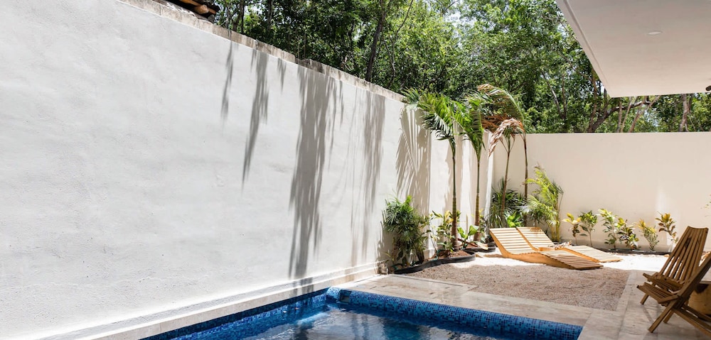 Odyssey Private plunge pool & Beach club access — 4-Star Luxury Hotel in Tulum, Mexico