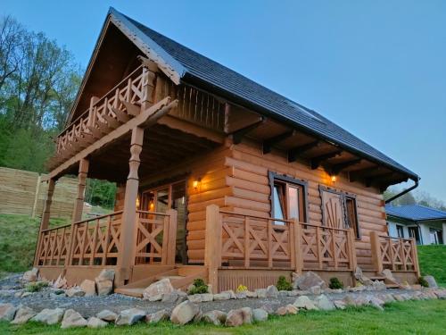 Domki na Kamiennej Laworcie in Ustrzyki Dolne, Poland