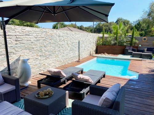 Villa Ponticchio — 4-Star Luxury Hotel in Santa-Lucia-Di-Moriani, France