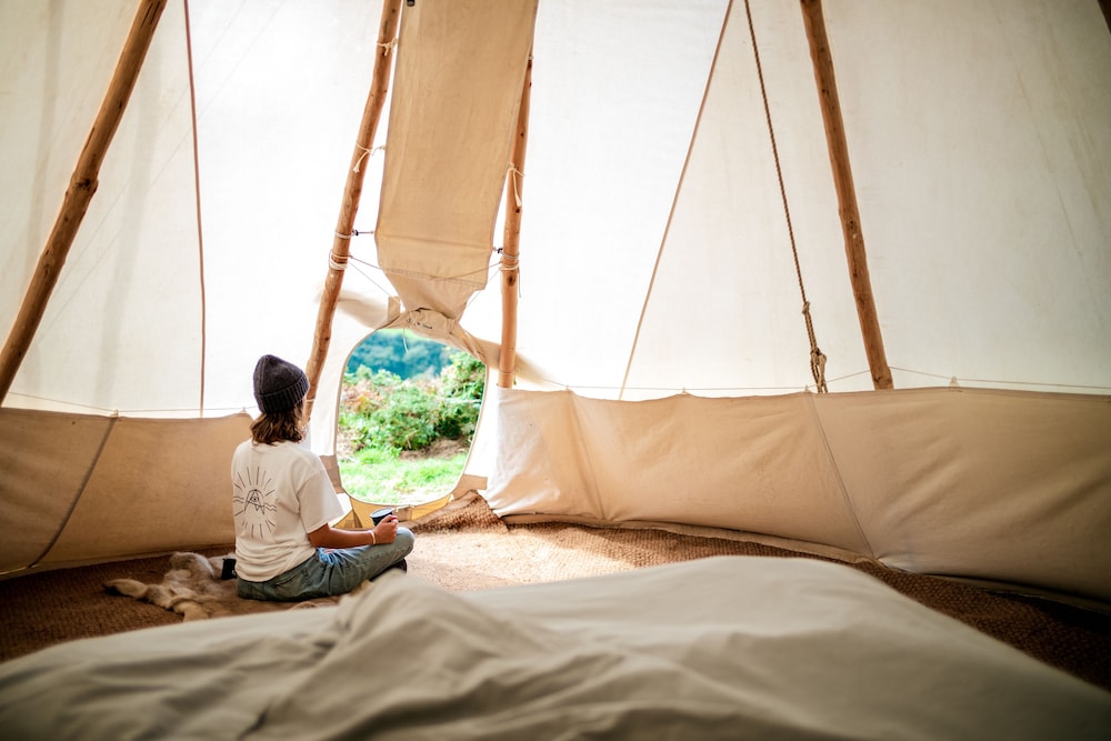 Stunning Cornish Tipi With sea Views — hotel in Tintagel
