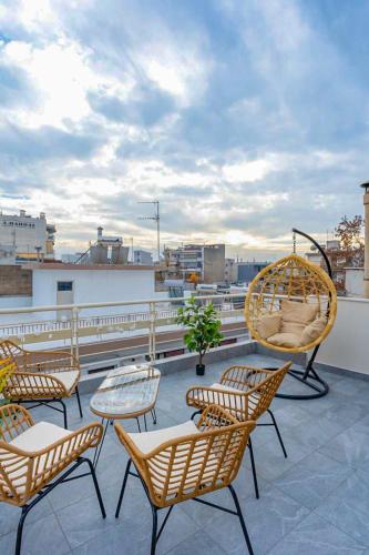 Pomegranate Luxury Penthouse Maisonette with Stunning Terrace #Free Parking# by BiNoBi — 4-Star Luxury Hotel in Thessaloniki, Greece