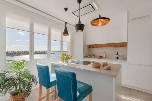 First Line in Port D'alcudia, Spain