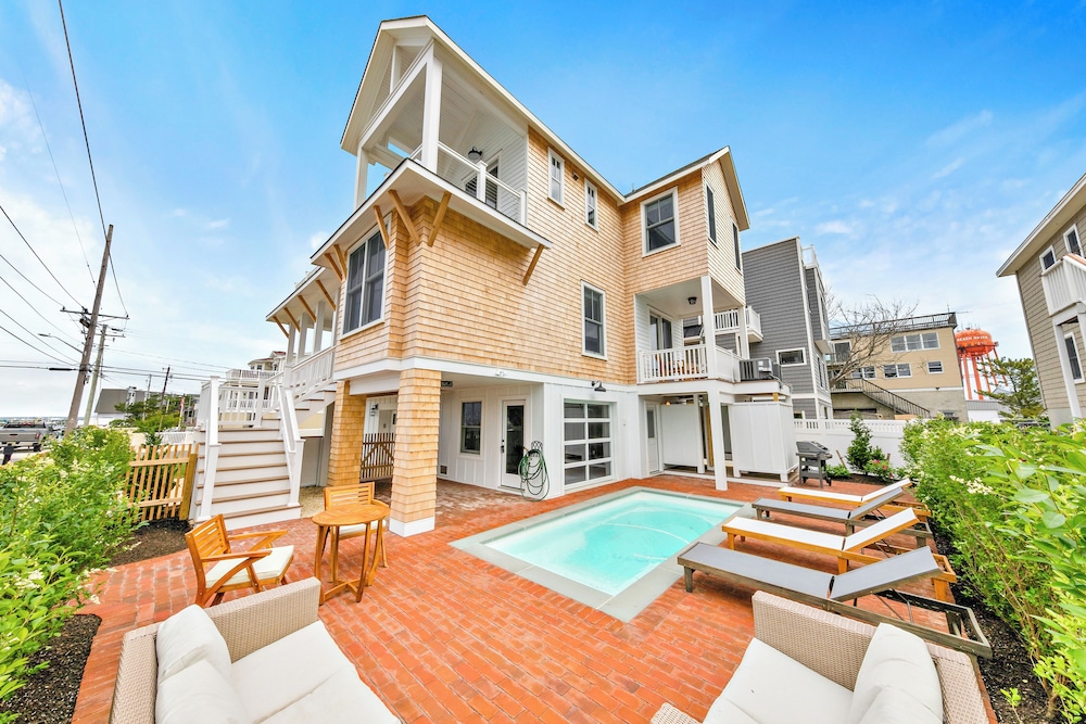 Steps From Sand & Fun: Beach Haven Retreat w Pool in Beach Haven, United States