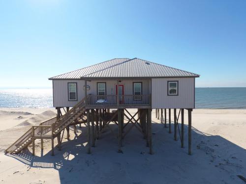 Salty Piece of Land in Dauphin Island, United States