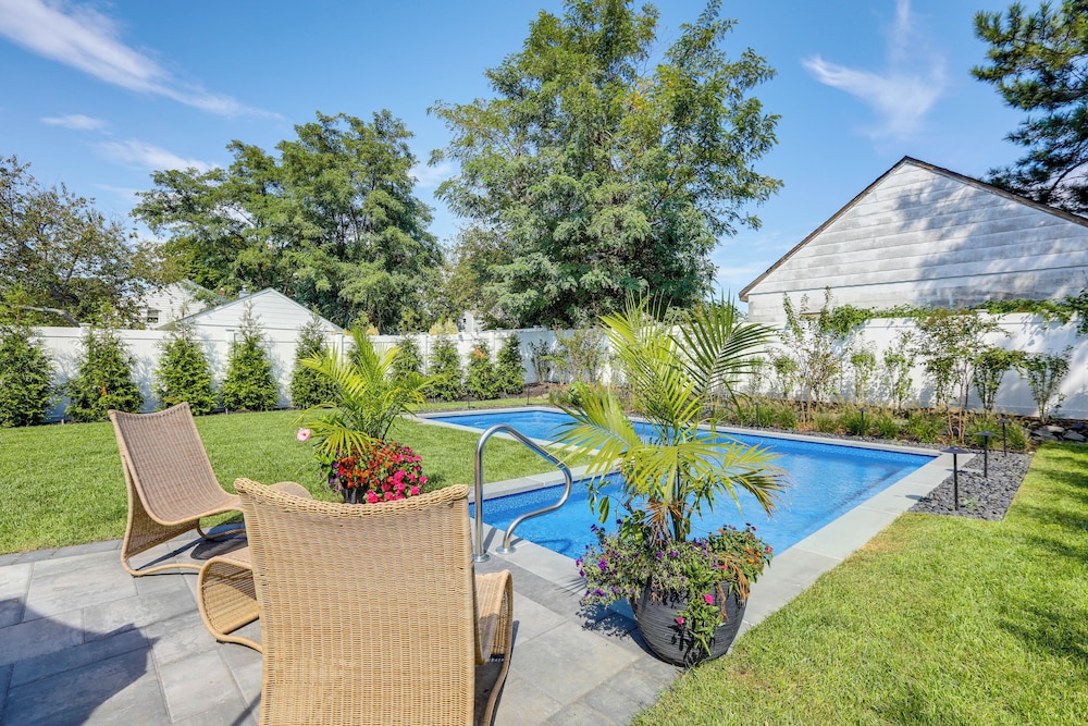Sleek Long Branch Vacation Rental with Pool and Patio — 4-Star Luxury Hotel in Long Branch, United States