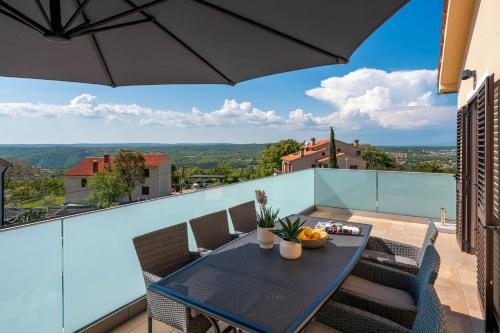 Casa Philu in quiet area with amazing view — 4-Star Luxury Hotel in Labin, Croatia