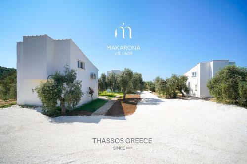 Makarona Village in Limenaria, Greece