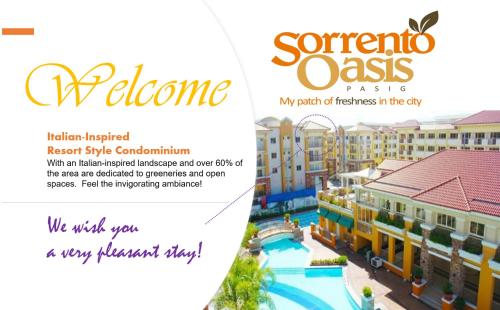 2BR Italian inspired Condo Unit Balcony Pool View — 4-Star Luxury Hotel in Manila, Philippines