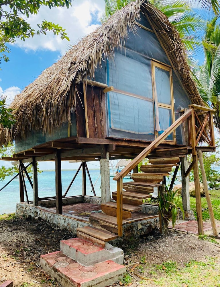 Cayuco Maya in Bacalar, Mexico