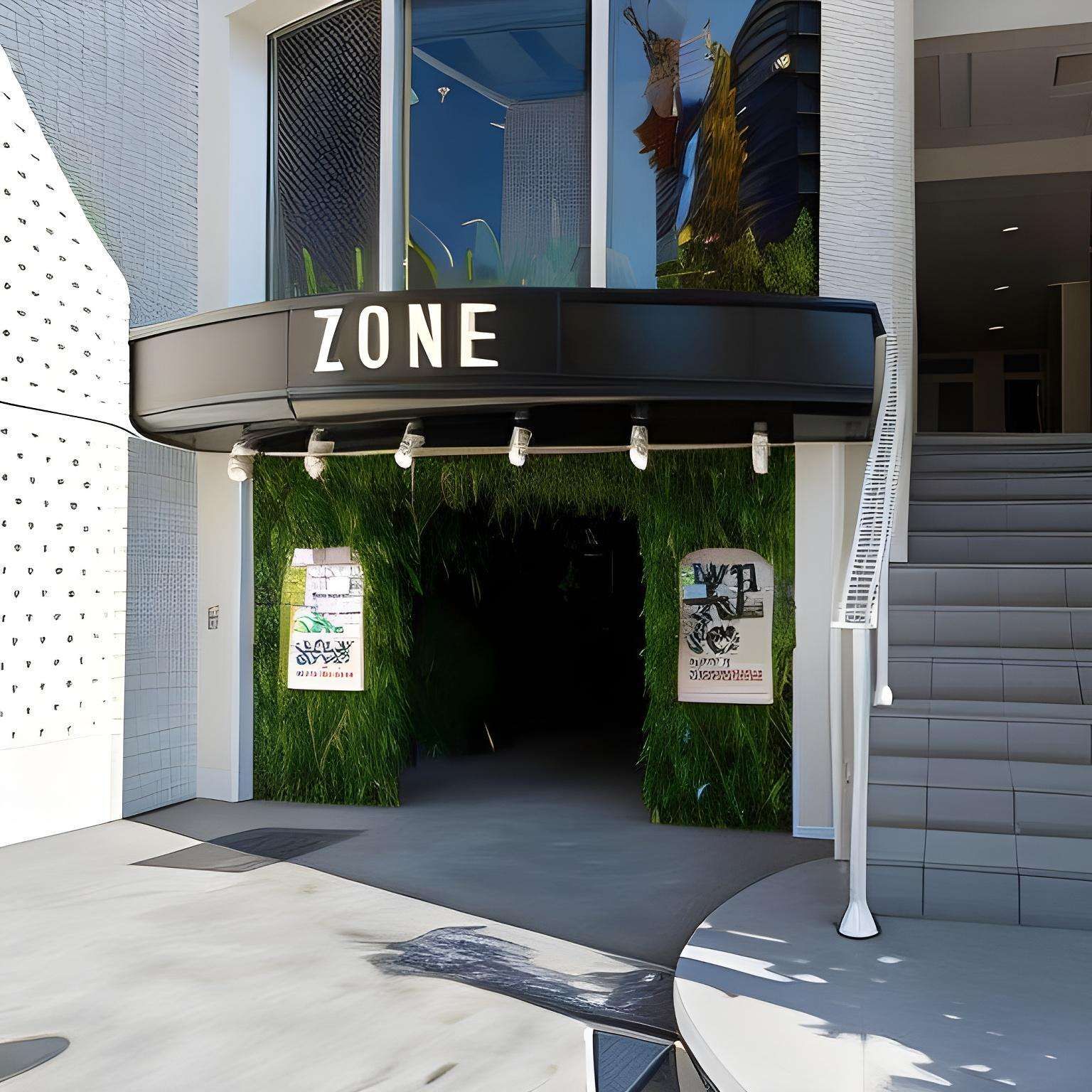 Zone Shinsaibashi West in Osaka, Japan