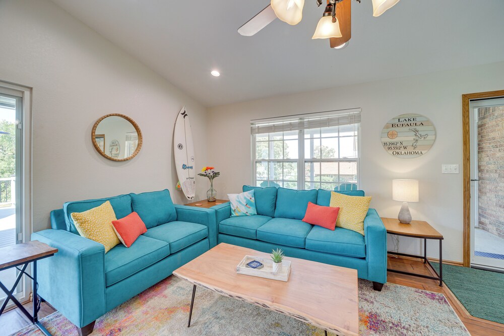 Eufaula Oasis w Screened Porch: Unwind in Style — hotel in Eufaula